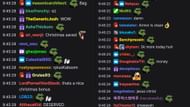 Chat reactions to the streamer revealing his income (Image via Asmongold/Twitch)